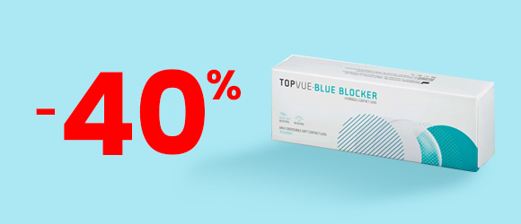 TOPVUE BLUE BLOCKER KONTAKTLINSER