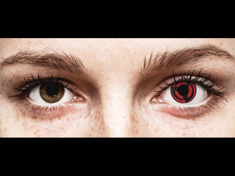ColourVUE Crazy Lens - Kakashi - uden styrke (2 linser)