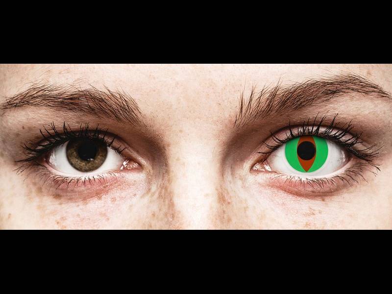 ColourVUE Crazy Lens - Raptor - uden styrke (2 linser)